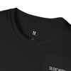 SILENT WORK. Black Tee